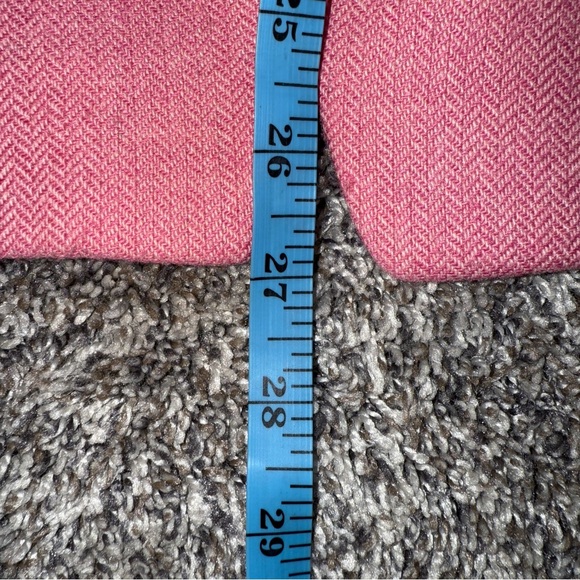 Banana Republic Women's Pink Wool Blend Jacket Blazer Size 14 - Picture 8 of 8